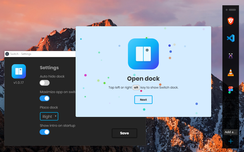 mac osx dock for windows 10